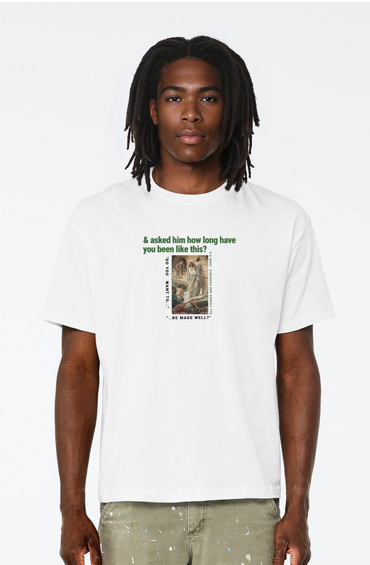 "&asked him how long have you been like this"  T-Shirt